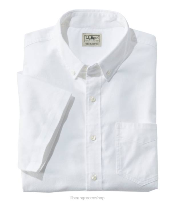 άνδρες Άνετο πουκάμισο oxford 6PHT3258 L.L.Bean είδη ένδυσης άσπρο