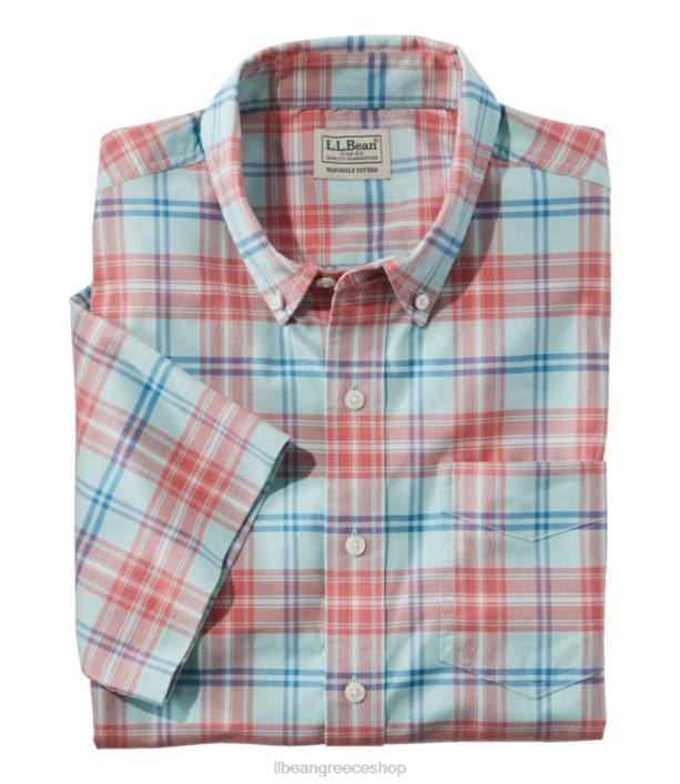 άνδρες άνεση τέντωμα oxford 6PHT6498 L.L.Bean είδη ένδυσης ορυκτό κόκκινο