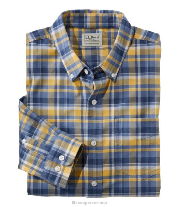 άνδρες Άνετο πουκάμισο oxford 6PHT6538 L.L.Bean είδη ένδυσης χρυσαυγίτης