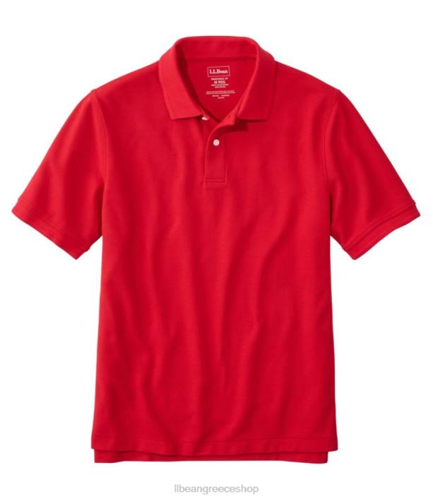 άνδρες κορυφαία ζώνη πόλο 6PHT6880 L.L.Bean x Double L είδη ένδυσης ναυτικό κόκκινο