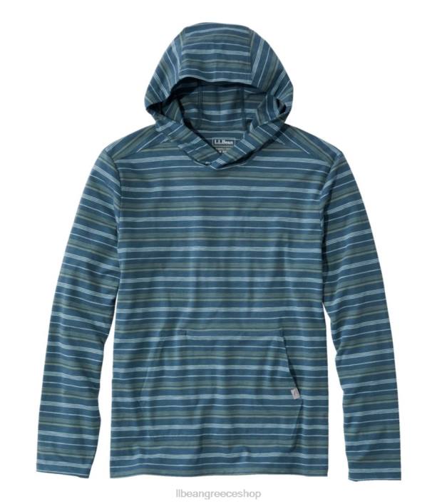 άνδρες μπλουζάκι εξερευνητής 6PHT541 L.L.Bean είδη ένδυσης σκούρα γαλάζια λωρίδα