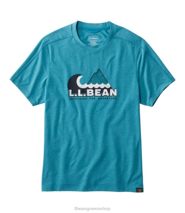 άνδρες καθημερινό sunsmart μπλουζάκι 6PHT3288 L.L.Bean είδη ένδυσης βαθιά γαλάζια περιπέτεια