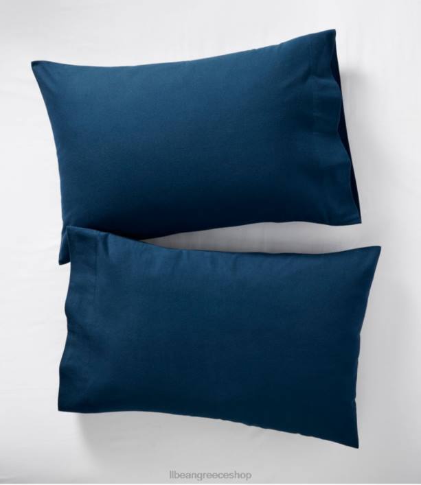 για άνδρες και γυναίκες Μαξιλαροθήκες ultrasoft comfort σετ των δύο 6PHT4392 L.L.Bean κλινοσκεπάσματα θαλασσινό μπλε