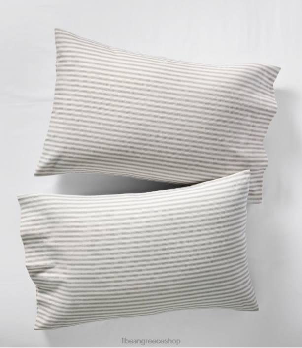 για άνδρες και γυναίκες Μαξιλαροθήκες ultrasoft comfort σετ ρίγες των δύο 6PHT4479 L.L.Bean κλινοσκεπάσματα αστριός