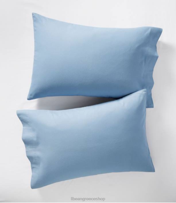 για άνδρες και γυναίκες Μαξιλαροθήκες ultrasoft comfort σετ των δύο 6PHT6318 L.L.Bean κλινοσκεπάσματα μπλε του κόλπου