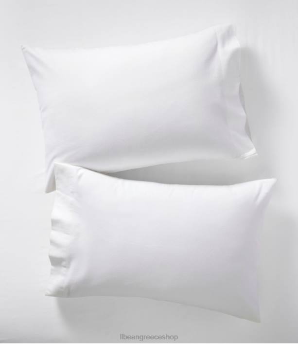 για άνδρες και γυναίκες Μαξιλαροθήκες ultrasoft comfort σετ των δύο 6PHT7142 L.L.Bean κλινοσκεπάσματα άσπρο
