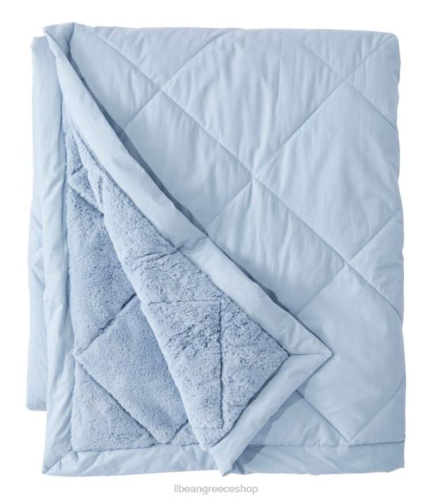 για άνδρες και γυναίκες Ultraplush κουβέρτα primaloft 6PHT5604 L.L.Bean κλινοσκεπάσματα ομιχλώδες μπλε