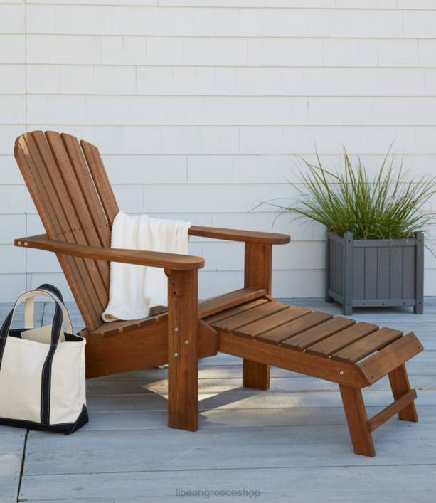 για άνδρες και γυναίκες ξαπλώστρα eucalyptus adirondack 6PHT2787 L.L.Bean πίσω αυλή & αίθριο φυσικός