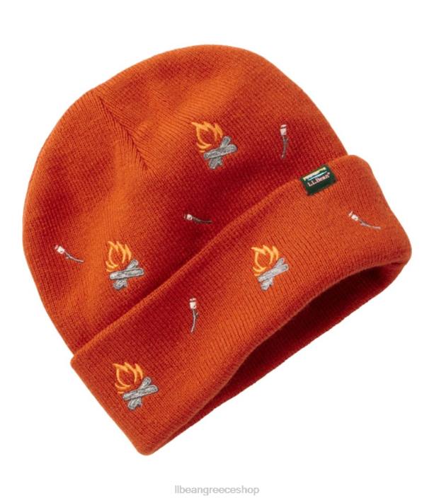 παιδιά φασόλια 6PHT104 L.L.Bean είδη ένδυσης κορυφή πορτοκαλί φωτιά στρατόπεδο
