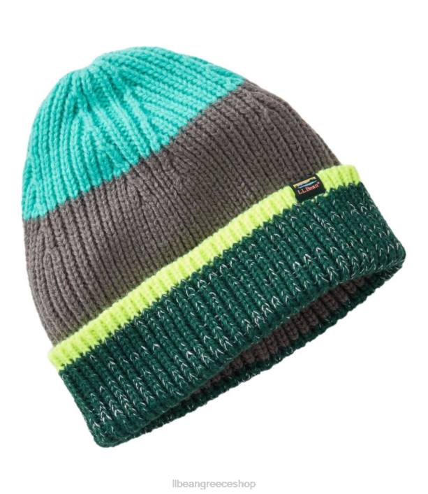 παιδιά φασόλια 6PHT4659 L.L.Bean είδη ένδυσης ύφαλος γαλαζοπράσινο/γκρίζο όπλο