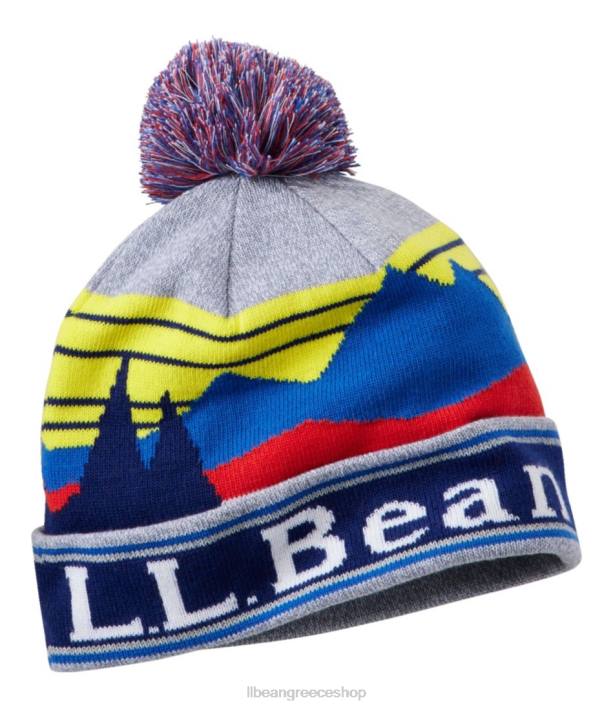 παιδιά καπέλο πομ 6PHT635 L.L.Bean είδη ένδυσης ναυτικό αντανακλαστικό