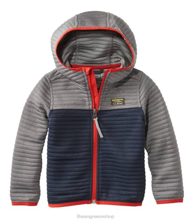 παιδιά κουκούλα με φερμουάρ airlight 6PHT5919 L.L.Bean είδη ένδυσης πλατίνα