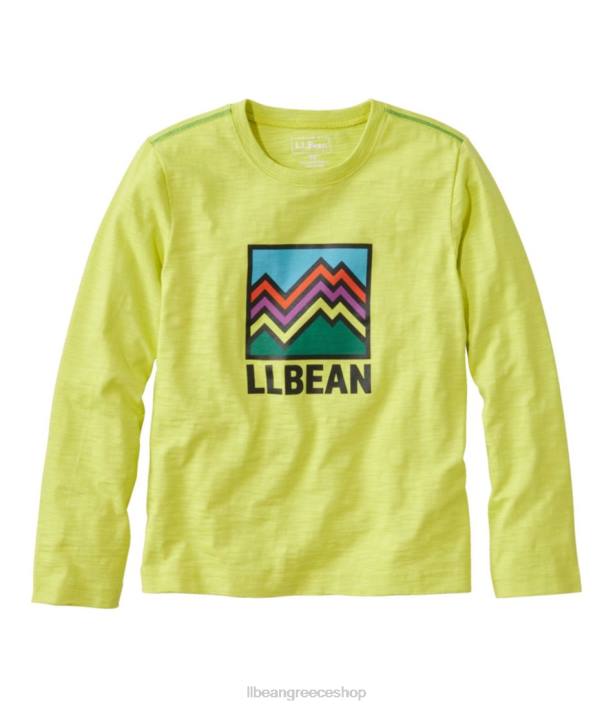 παιδιά γραφικό μπλουζάκι 6PHT3358 L.L.Bean είδη ένδυσης κίτρο