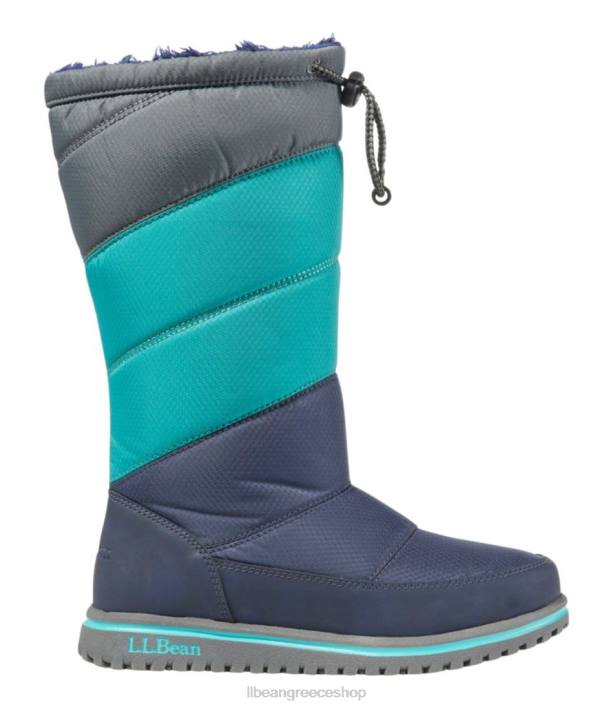 παιδιά υπερελαφριές μπότες χιονιού 6PHT6116 L.L.Bean είδη υπόδησης φωτεινό ναυτικό/μπλε πεύκο