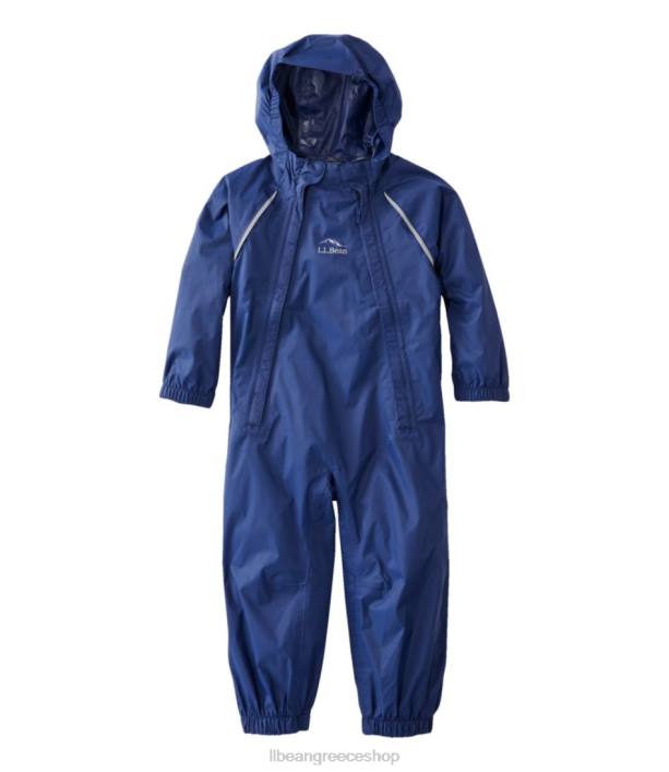 παιδιά βροχόπτωση 6PHT872 L.L.Bean εξωτερικά ενδύματα σκούρο βασιλικό μπλε