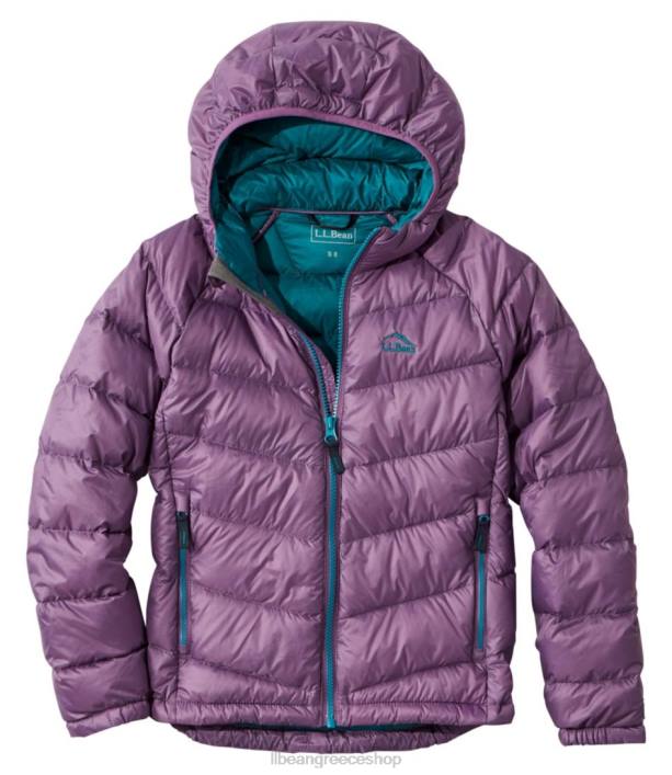 παιδιά εξαιρετικά ελαφρύ τζάκετ 650 6PHT7224 L.L.Bean εξωτερικά ενδύματα βιολετί κιμωλία
