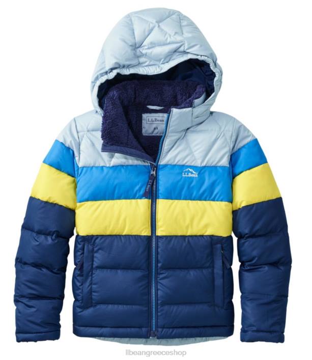παιδιά πουπουλένιο μπουφάν 6PHT3702 L.L.Bean εξωτερικά ενδύματα κίτρινο κίτρο