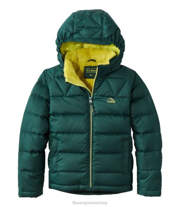 παιδιά πουπουλένιο μπουφάν 6PHT5142 L.L.Bean εξωτερικά ενδύματα σκούρο πεύκο