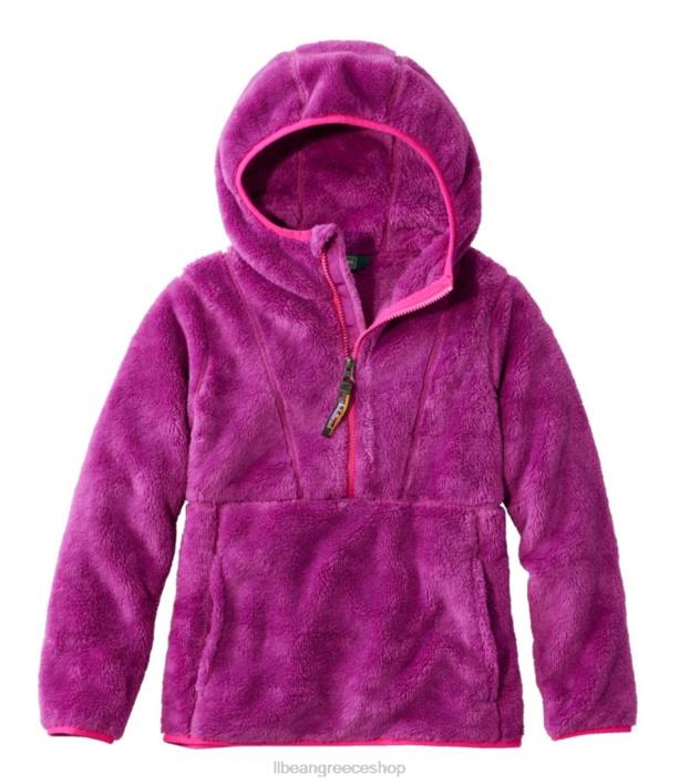 παιδιά πουλόβερ φλις με κουκούλα 6PHT652 L.L.Bean εξωτερικά ενδύματα άγριος αστέρας
