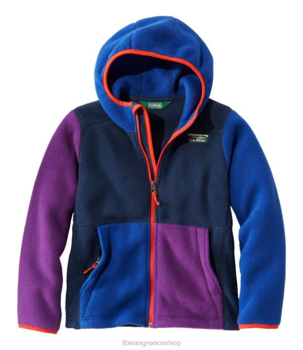 παιδιά ορεινό κλασικό φλις 6PHT908 L.L.Bean εξωτερικά ενδύματα ναυτικό ναυτικό