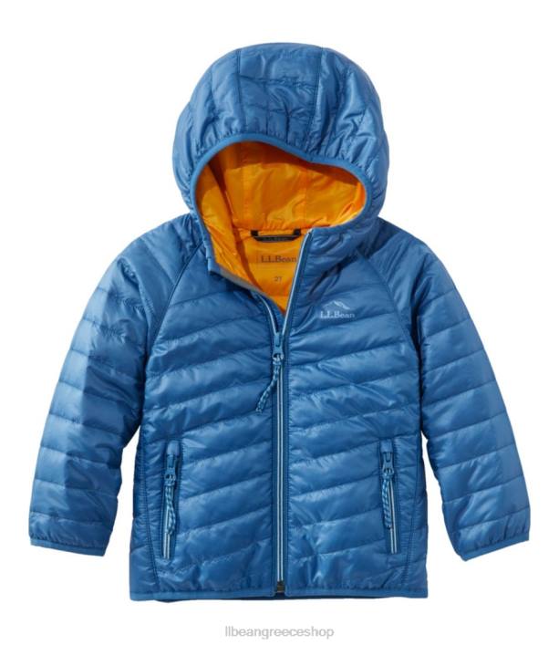 παιδιά μπουφάν primaloft packaway με κουκούλα 6PHT3673 L.L.Bean εξωτερικά ενδύματα θαλασσί μπλε
