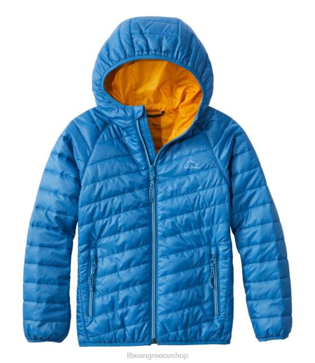 παιδιά μπουφάν primaloft packaway με κουκούλα 6PHT889 L.L.Bean εξωτερικά ενδύματα θαλασσί μπλε