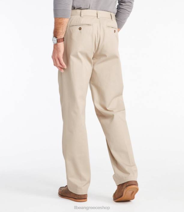 άνδρες chino χωρίς ρυτίδες 6PHT5004 LLBean x Double L είδη ένδυσης λατομείο γκρι
