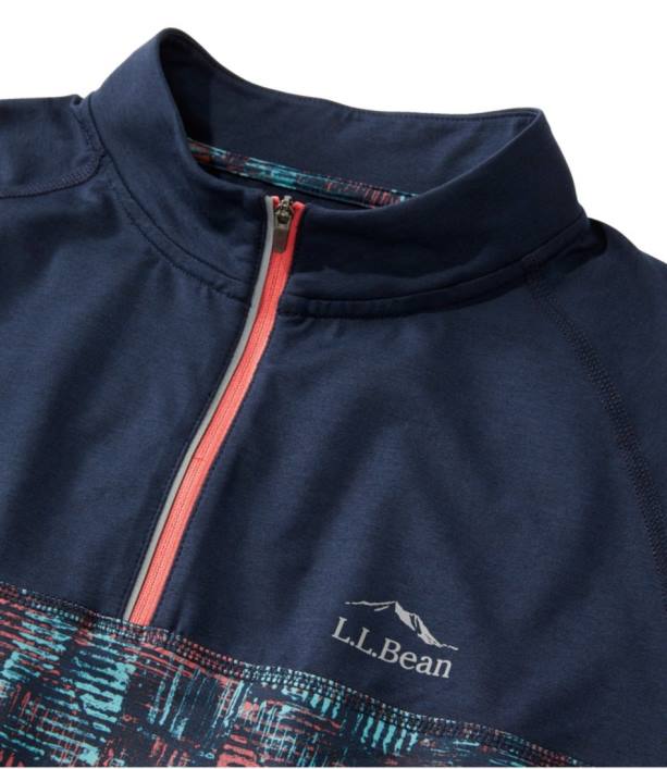 άνδρες comfort ποδηλατική φανέλα 6PHT595 LLBean είδη ένδυσης classic navy geo print/classic navy