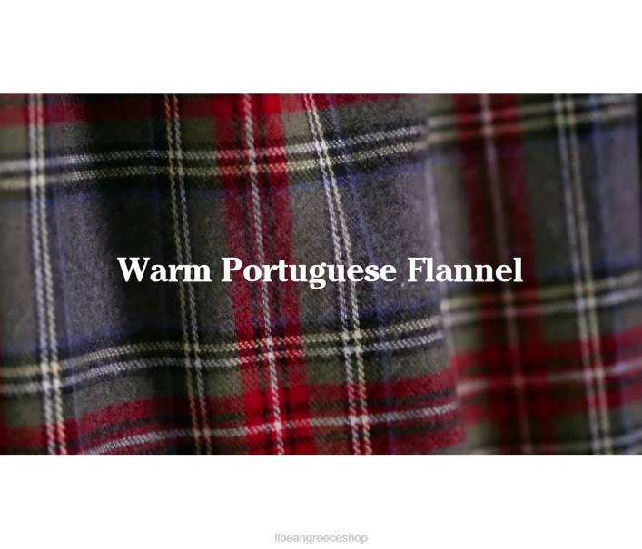 άνδρες scotch καρό φανελένιο παντελόνι ύπνου 6PHT269 LLBean είδη ένδυσης λουλακί ταρτάν