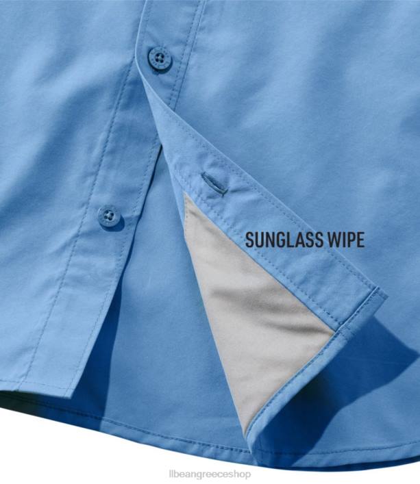 άνδρες tropicwear pro stretch πουκάμισο 6PHT4902 LLBean είδη ένδυσης άγκυρα γκρι