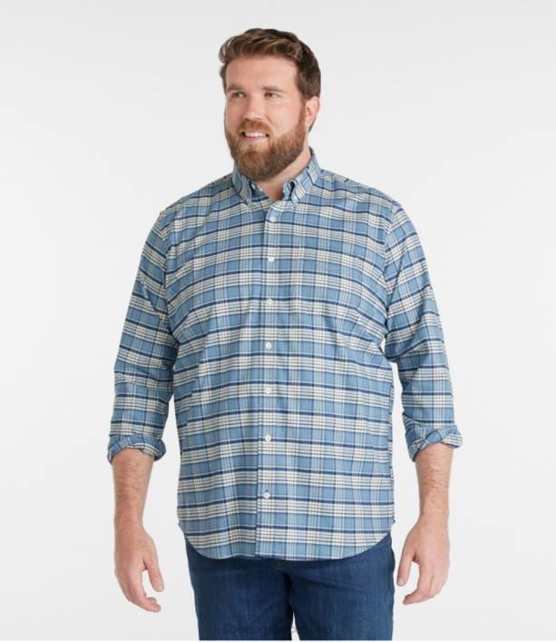 άνδρες Άνετο πουκάμισο oxford 6PHT321 LLBean είδη ένδυσης βανίλια