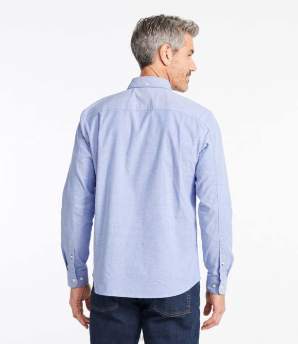 άνδρες Άνετο πουκάμισο oxford 6PHT3308 LLBean είδη ένδυσης άσπρο