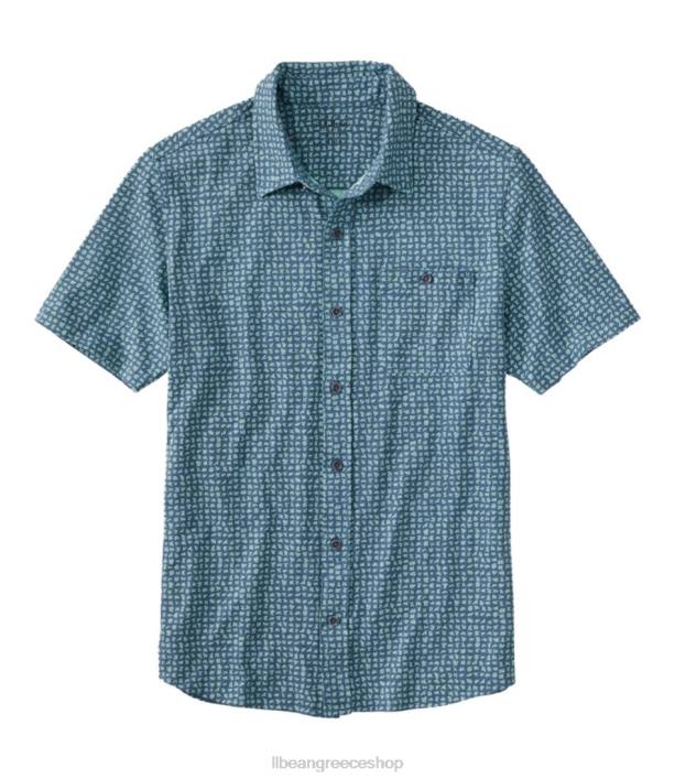 vintage indigo geo