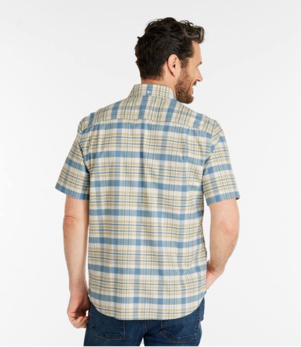 άνδρες άνεση τέντωμα oxford 6PHT5781 LLBean είδη ένδυσης χρυσαυγίτης