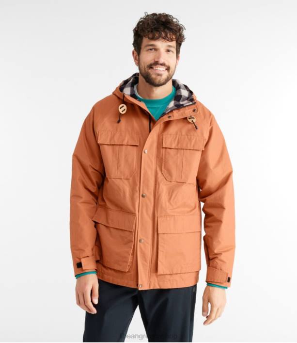 άνδρες αυθεντικό baxter State parka \82 6PHT609 LLBean εξωτερικά ενδύματα πλίθα