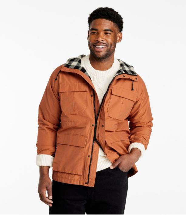 άνδρες αυθεντικό baxter State parka \82 6PHT609 LLBean εξωτερικά ενδύματα πλίθα
