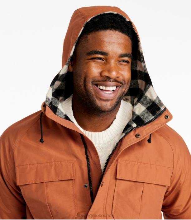 άνδρες αυθεντικό baxter State parka \82 6PHT609 LLBean εξωτερικά ενδύματα πλίθα