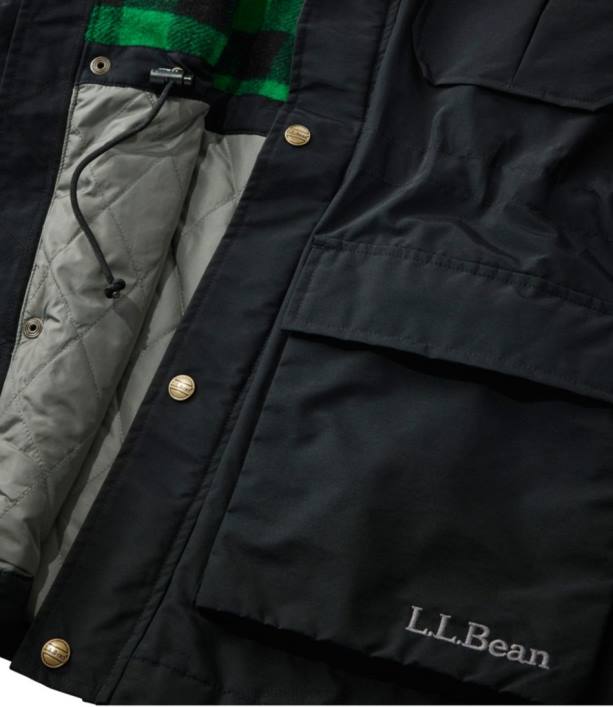 άνδρες αυθεντικό baxter State parka \82 6PHT609 LLBean εξωτερικά ενδύματα πλίθα