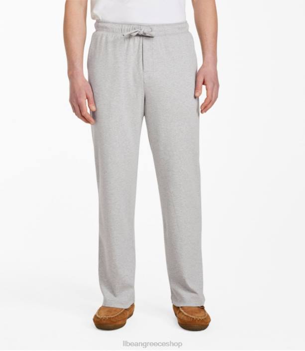 άνδρες βαμβακερή πλεκτή πιτζάμες 6PHT5744 LLBean είδη ένδυσης ναυτικό ρείκι