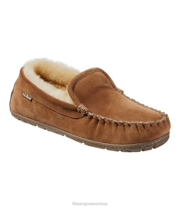 άνδρες κακές καλές παντόφλες 6PHT6085 LLBean είδη υπόδησης καφέ σοκολάτα