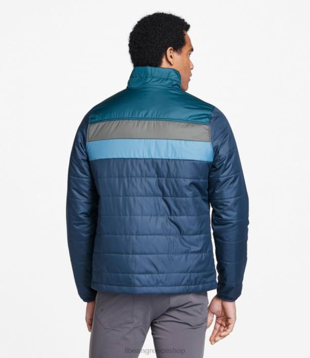άνδρες κλασικό puffer jacket του βουνού 6PHT564 LLBean εξωτερικά ενδύματα ναυτικό ναυτικό/ βαθύ ναύαρχο μπλε