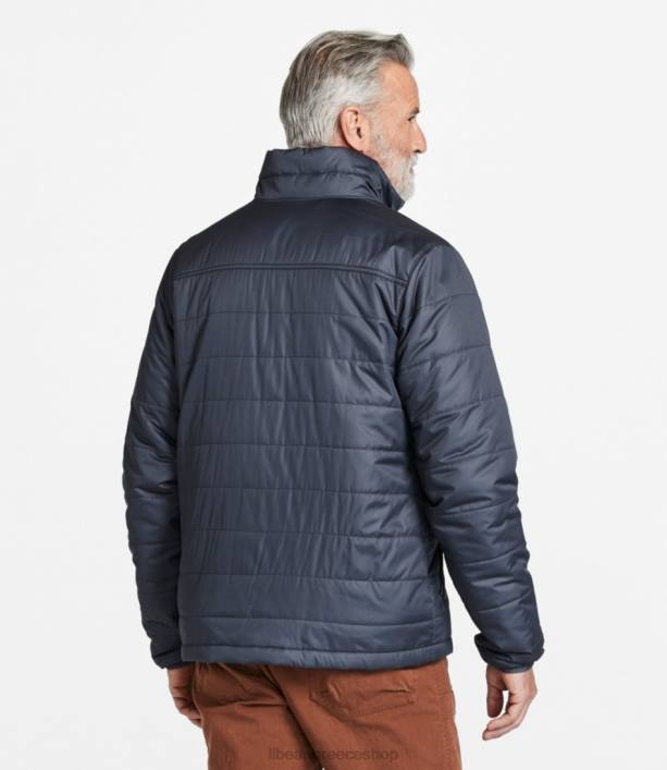 άνδρες κλασικό puffer jacket του βουνού 6PHT6045 LLBean εξωτερικά ενδύματα σκούρο πεύκο