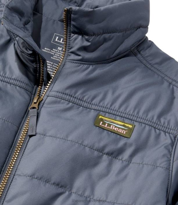 άνδρες κλασικό puffer jacket του βουνού 6PHT6045 LLBean εξωτερικά ενδύματα σκούρο πεύκο