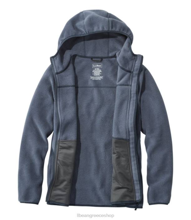 άνδρες κλασικό φλις φούτερ βουνού 6PHT4938 LLBean εξωτερικά ενδύματα σκουριά πορτοκαλί