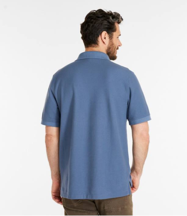 άνδρες κορυφαία ζώνη πόλο 6PHT6407 LLBean x Double L είδη ένδυσης βαθύ ζαφείρι