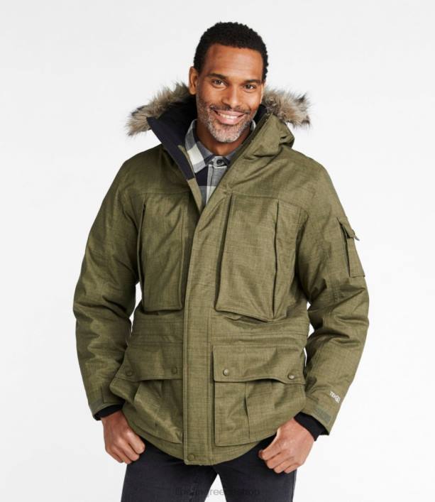 άνδρες κρατικό πάρκο baxter 6PHT5105 LLBean εξωτερικά ενδύματα φύκια πράσινη ερείκη