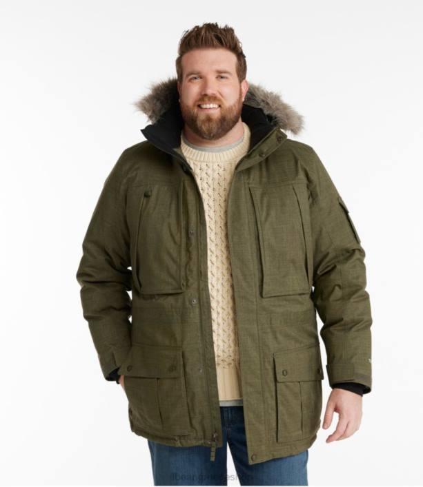 άνδρες κρατικό πάρκο baxter 6PHT5105 LLBean εξωτερικά ενδύματα φύκια πράσινη ερείκη