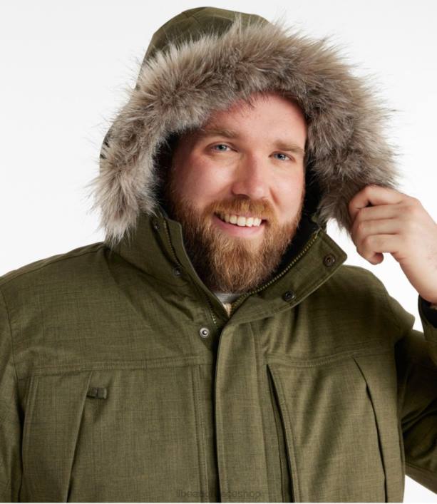 άνδρες κρατικό πάρκο baxter 6PHT5105 LLBean εξωτερικά ενδύματα φύκια πράσινη ερείκη