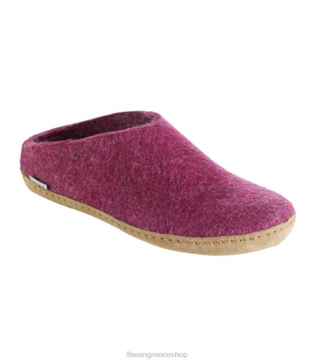 άνδρες μάλλινες παντόφλες glerups 6PHT5201 LLBean είδη υπόδησης κράνμπερι