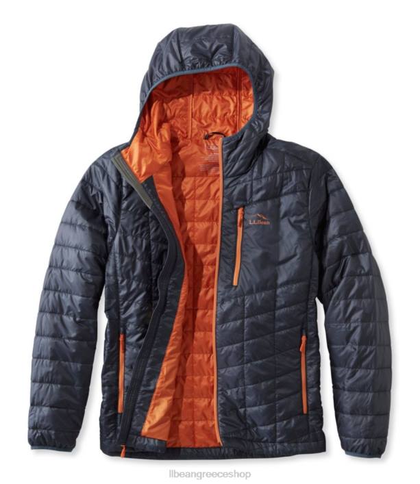 άνδρες μπουφάν primaloft packaway με κουκούλα 6PHT516 LLBean εξωτερικά ενδύματα τροπικό δάσος/βαθύ βάλσαμο